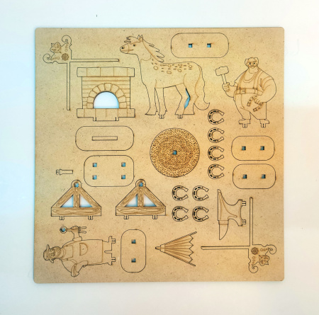 Домик деревянный 